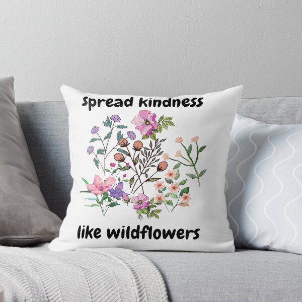 Item preview, Spread Kindness Like Wildflowers Inspirational Quotes Floral  designed and sold by badretop.