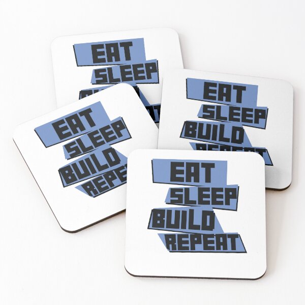 Item preview, Eat Sleep Build Repeat designed and sold by Heddar Badreddine.