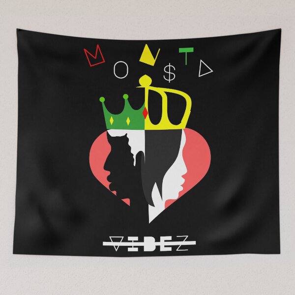 Item preview, Monsta Vibez Kingqueen design designed and sold by Buttr. Prints.