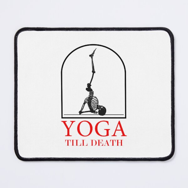 Item preview, Funny Yoga till death designed and sold by mmammammira.