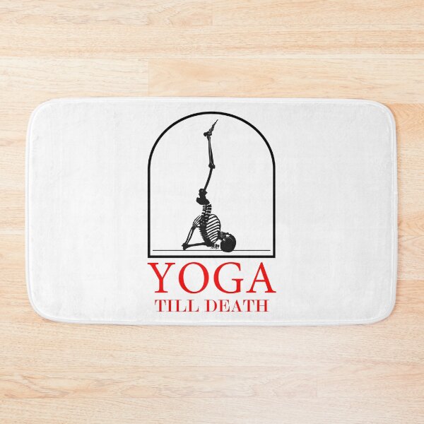 Item preview, Funny Yoga till death designed and sold by mmammammira.