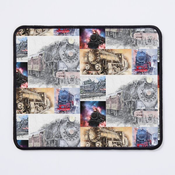 Item preview, Classic Vintage Trains Montage #7 designed and sold by Krispsm.