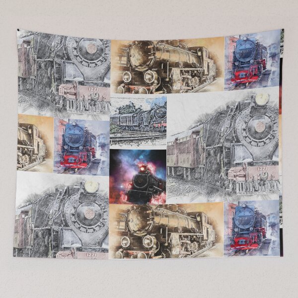Item preview, Classic Vintage Trains Montage #7 designed and sold by Krispsm.