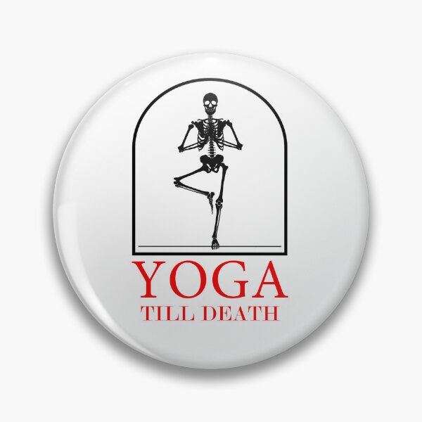 Item preview, Funny Yoga till death designed and sold by mmammammira.