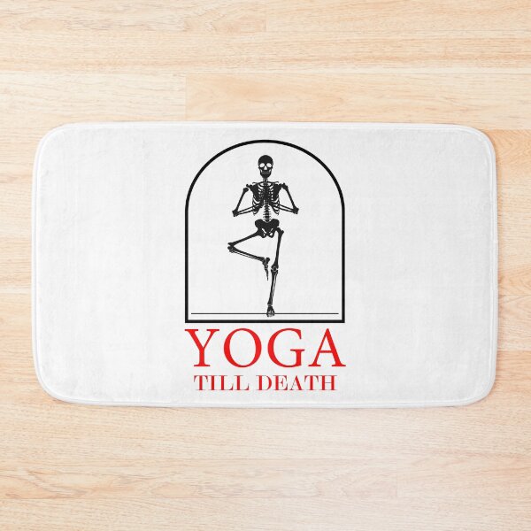 Item preview, Funny Yoga till death designed and sold by mmammammira.