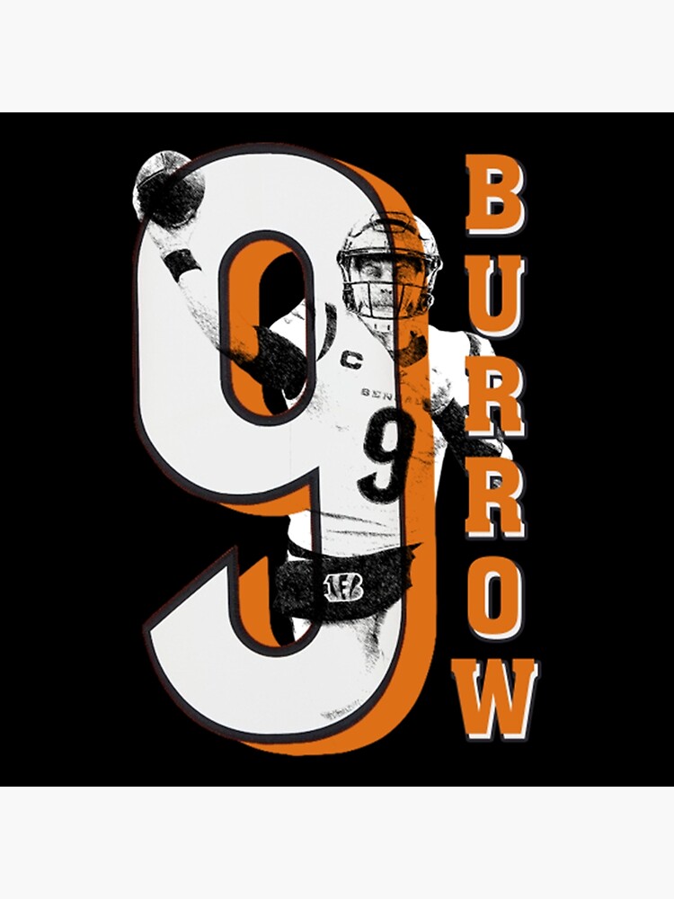 joe burrow number 9 | Art Board Print