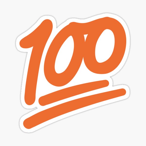 100 Emoji Stickers | Redbubble