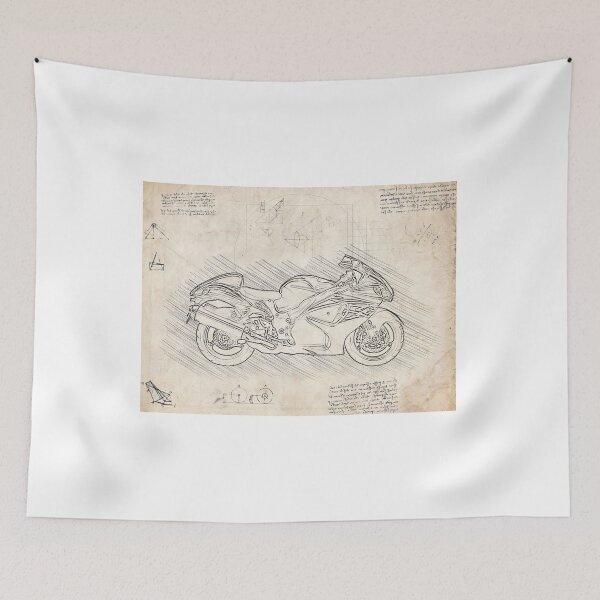 Item preview, Da Vinci Sketch Art Hayabusa Model 2022 - Paper designed and sold by Rayyanz.