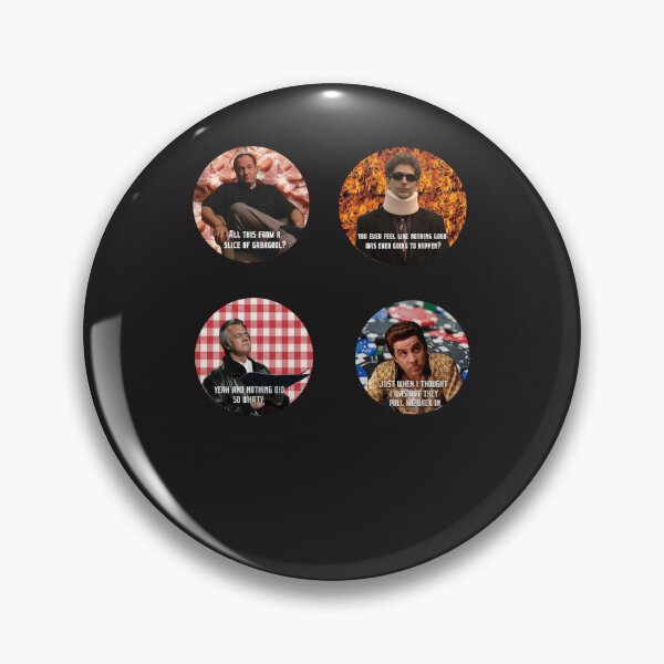 Item preview, Sopranos Quotes Pack Sticker designed and sold by LuisWeyrich.