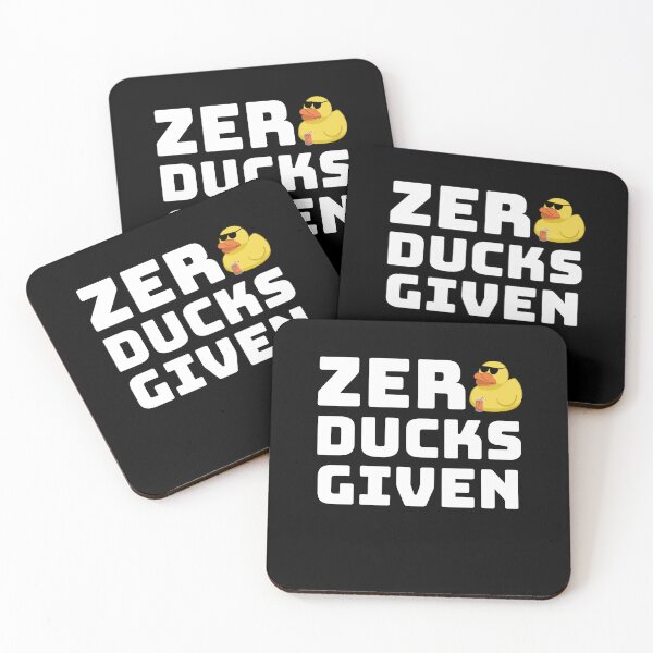 Item preview, Zero Ducks Given - Funny Duck Shirt for Pun lovers  designed and sold by 5lav.
