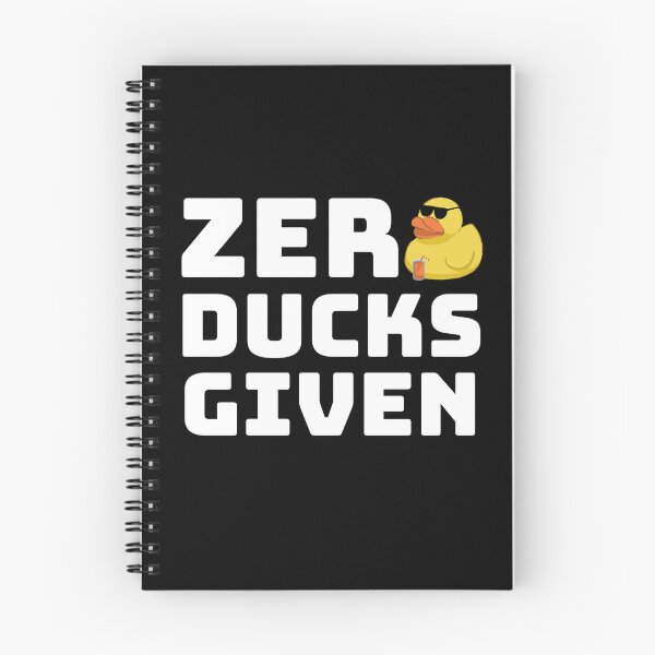 Item preview, Zero Ducks Given - Funny Duck Shirt for Pun lovers  designed and sold by 5lav.