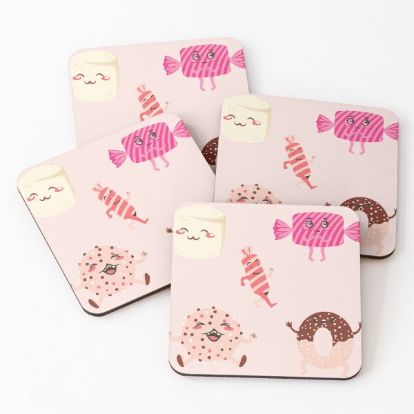 Item preview, Candy stickers. Cute stickers of candy, candy cane, Marshmellows designed and sold by Featuring Lynn.