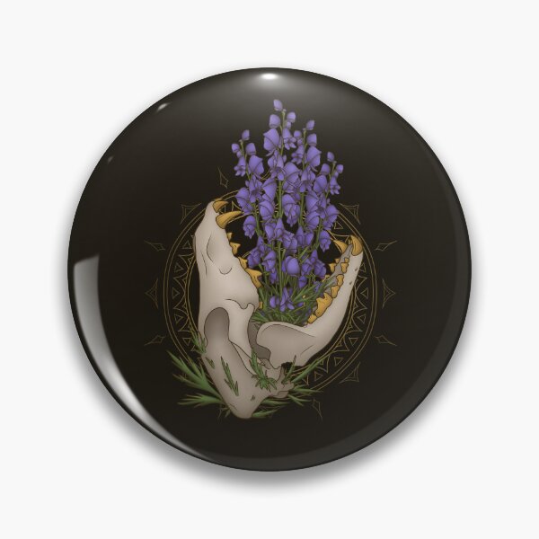 Item preview, Wolfsbane Skull designed and sold by oscardarla.