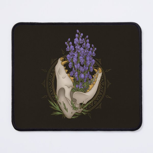 Item preview, Wolfsbane Skull designed and sold by oscardarla.