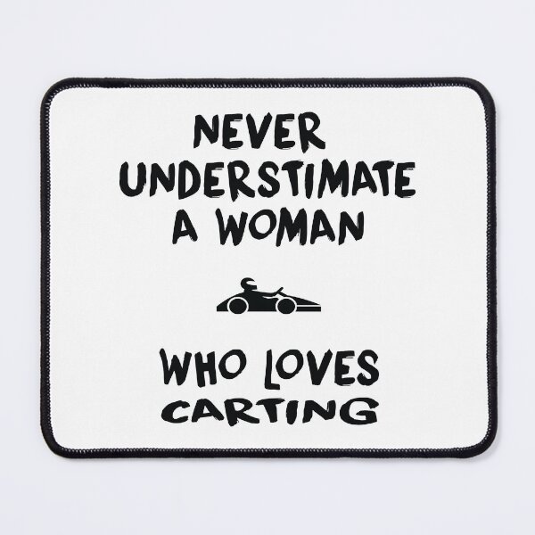Item preview, A Woman Who Loves Carting, Funny Go Kart, Go karting, Funny racing, Go Carting For Women designed and sold by Aerial Addicts.