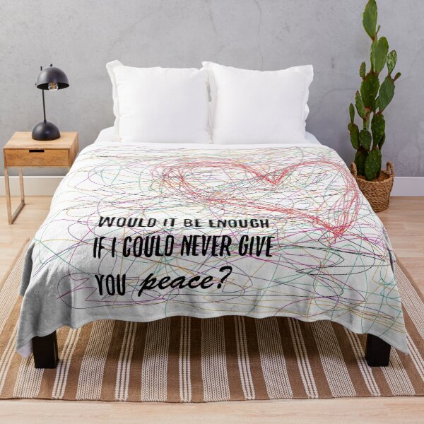 Item preview, Would it be enough if I could never give you peace? designed and sold by chanzds.