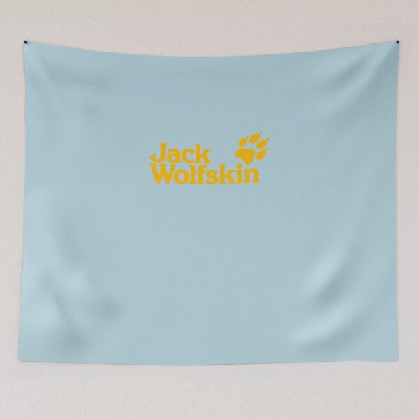 Item preview, Jack Wolfskin logo yellow Essential T-Shirt designed and sold by SvenOstrowski.