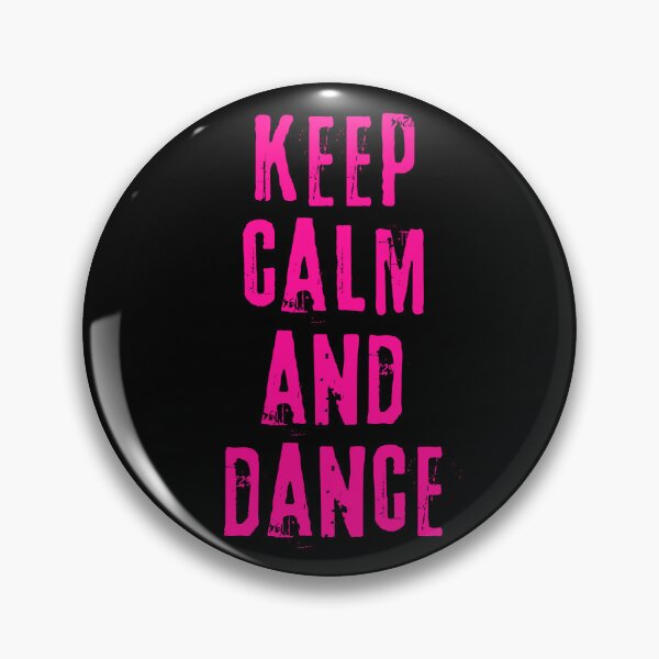 Item preview, Keep calm and dance – inspirational quote. Bright pink print. designed and sold by fowons.