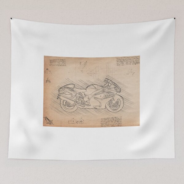Item preview, Da Vinci Sketch Art Hayabusa Model 2022 - Vintage designed and sold by Rayyanz.