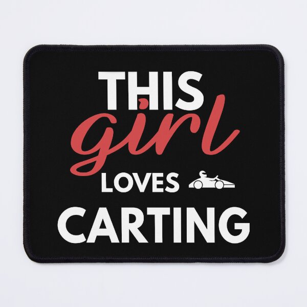 Item preview, This Girl Loves Carting, Funny Go Kart, Go karting, Funny racing designed and sold by Aerial Addicts.