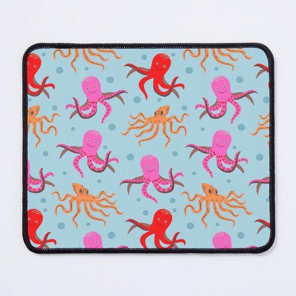 Item preview, Octopus in the light blue | Beautiful Octopus Pattern designed and sold by SeemDev786.