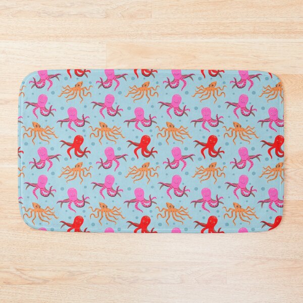 Item preview, Octopus in the light blue | Beautiful Octopus Pattern designed and sold by SeemDev786.