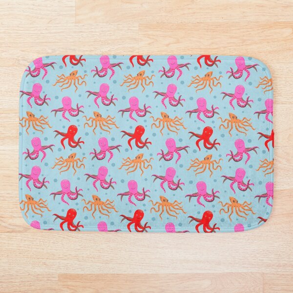 Item preview, Octopus in the light blue | Beautiful Octopus Pattern designed and sold by SeemDev786.