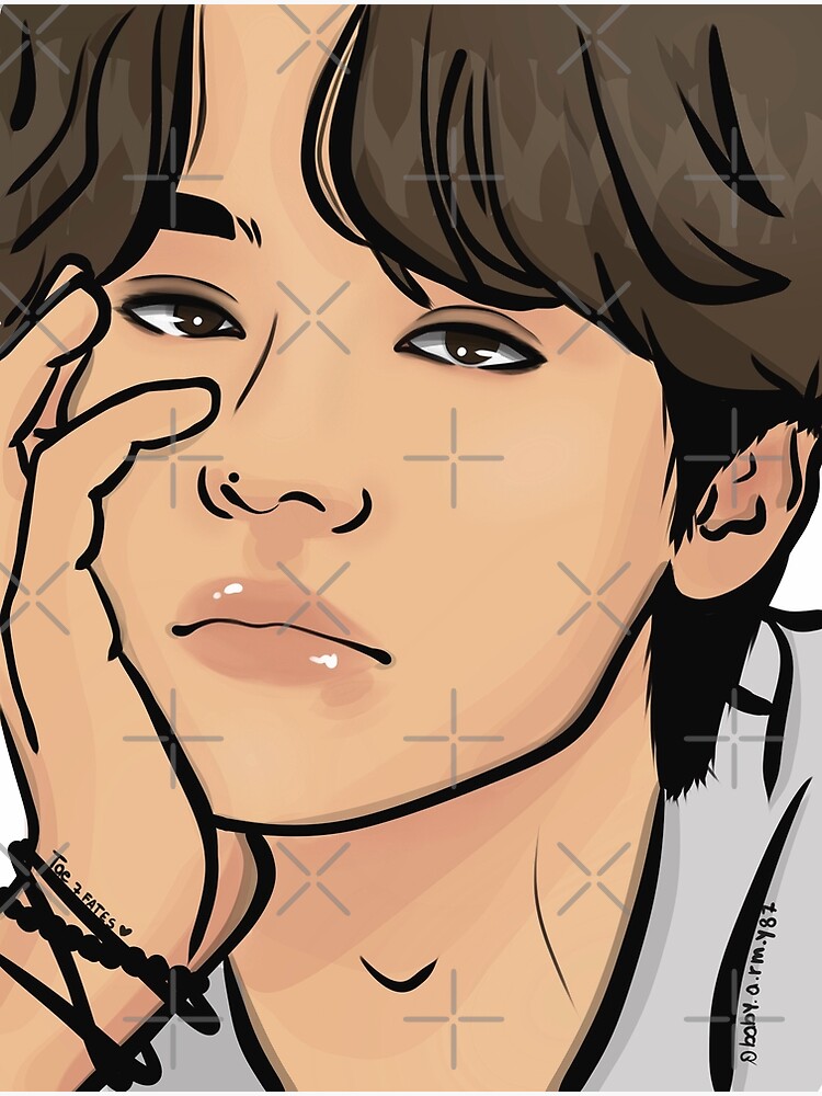 kpop drawing - Kim Taehyung dna - Wattpad