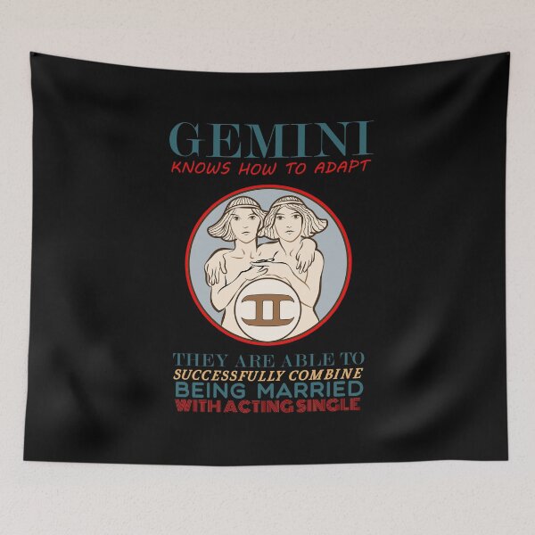 Item preview, Gemini sign horoscope astrology designed and sold by mmammammira.