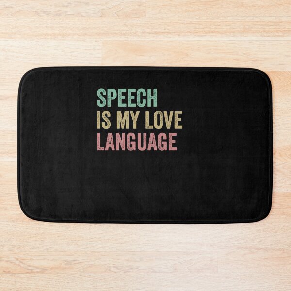 Item preview, Speech is my Love Language designed and sold by EspenoyStore.
