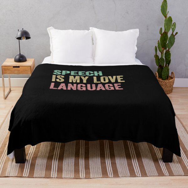 Item preview, Speech is my Love Language designed and sold by EspenoyStore.