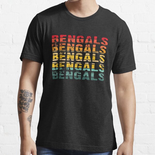 Vintage Retro Bengals Shirt Apparel Gift' Essential T-Shirt for