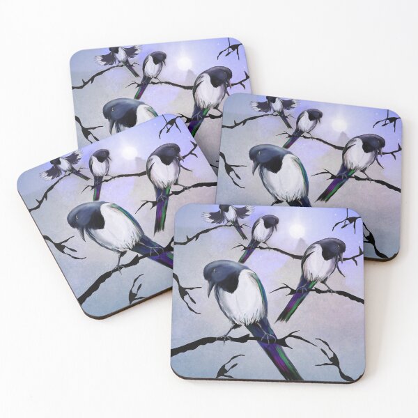 Item preview, Magpies in the branches designed and sold by redraiph.