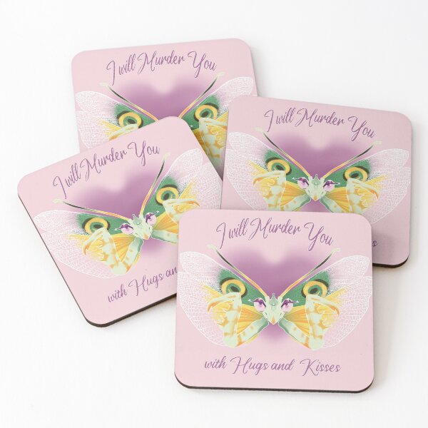 Item preview, Valentine's mantis - I will murder you with hugs and kisses designed and sold by LeBakarau.