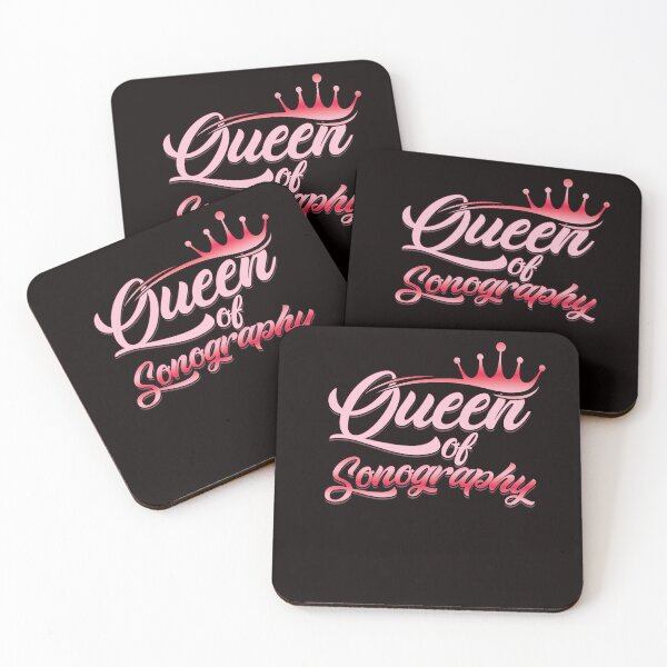 Item preview, Queen Of Sonography Sonographer Ultrasound Echography Doctor designed and sold by TomGiantDesigns.