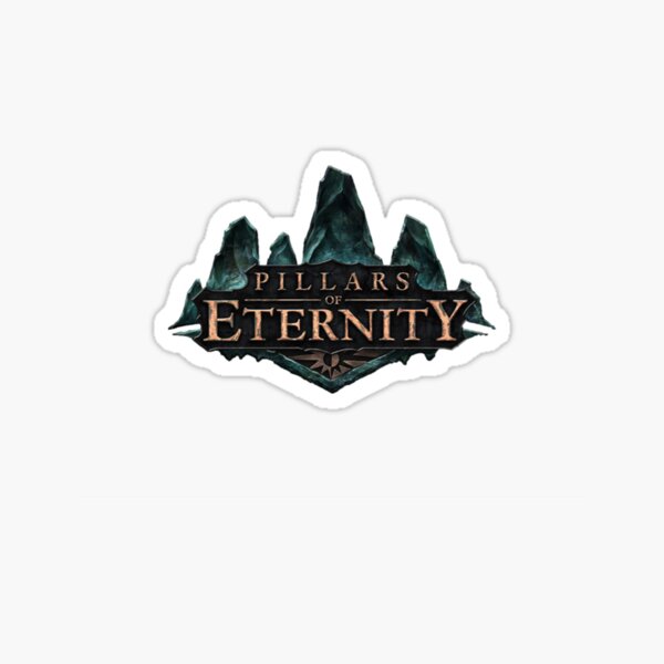 "Pillars of Eternity logo Essential TShirt" Sticker by DenisImmel