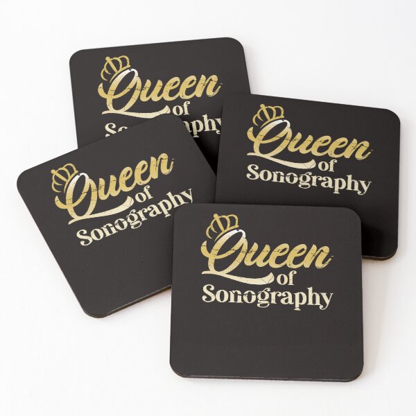 Item preview, Queen Of Sonography Ultrasound Sonographer Echography Doctor designed and sold by TomGiantDesigns.