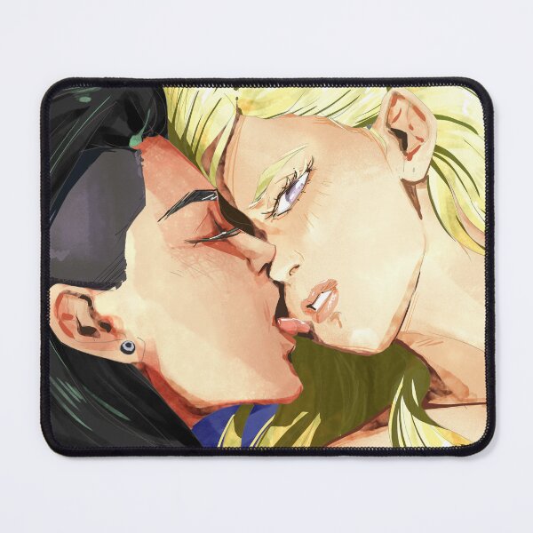 Item preview, Blindfold Mitsu and Celia tongue Watercolour designed and sold by Mashersan.