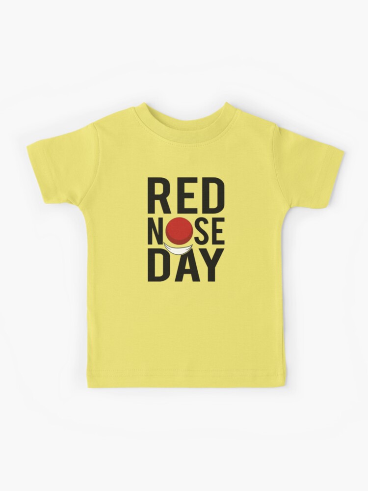 kids red nose t shirt