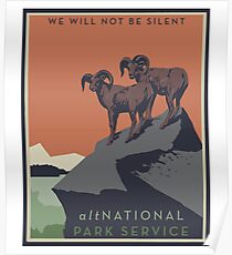 altNPS - We Will Not Be Silent Poster