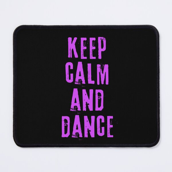 Item preview, Keep calm and dance – inspirational quote. Purple print. designed and sold by fowons.