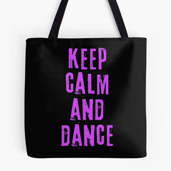 Item preview, Keep calm and dance – inspirational quote. Purple print. designed and sold by fowons.