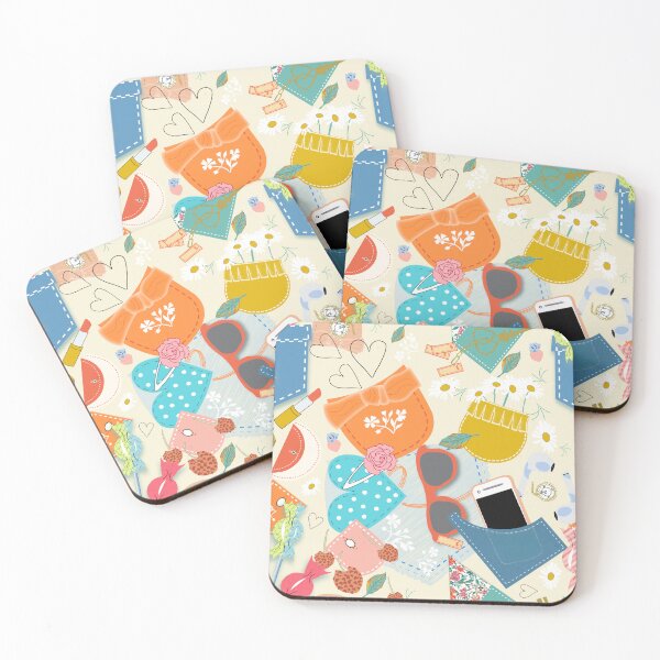 Item preview, Cute Little pockets and out from the pockets designed and sold by ZucyakSa.