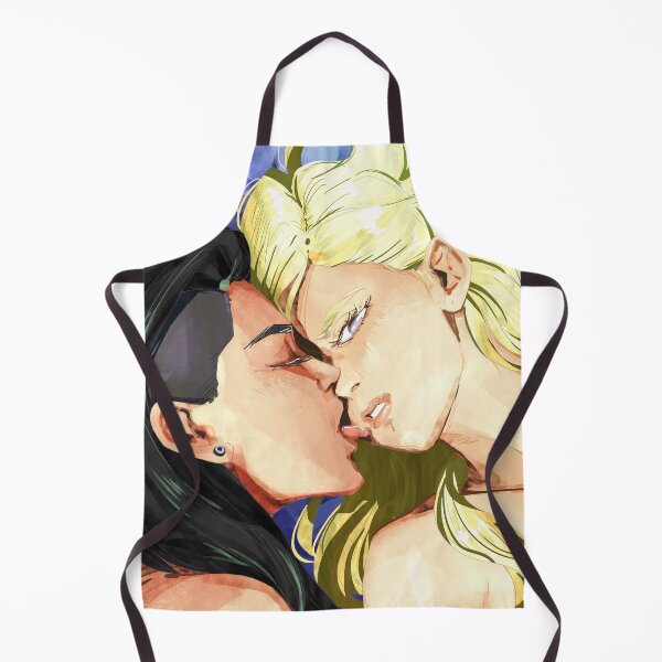 Item preview, Blindfold Mitsu and Celia tongue Watercolour designed and sold by Mashersan.