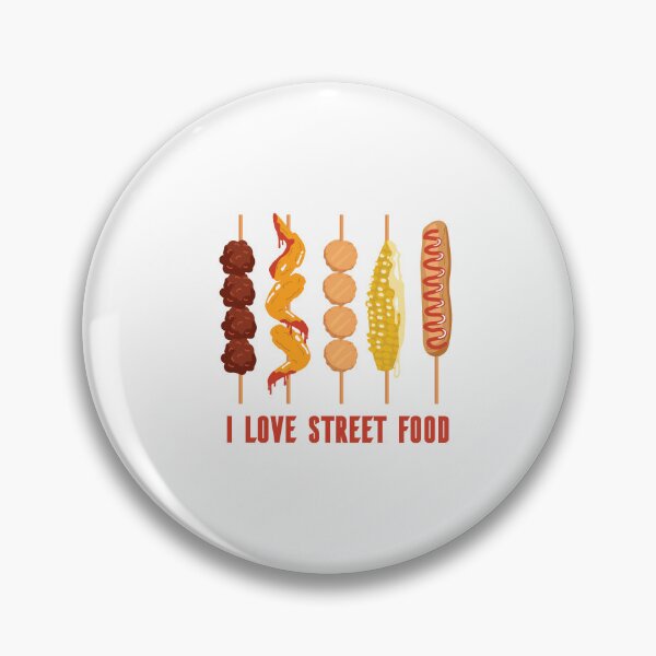 Item preview, I love street food designed and sold by TopBaseline.