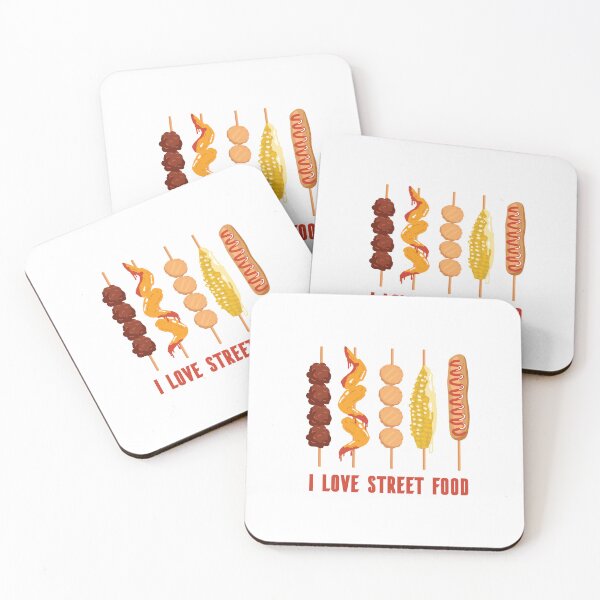 Item preview, I love street food designed and sold by TopBaseline.