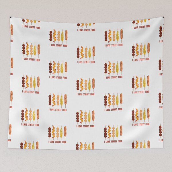 Item preview, I love street food designed and sold by TopBaseline.