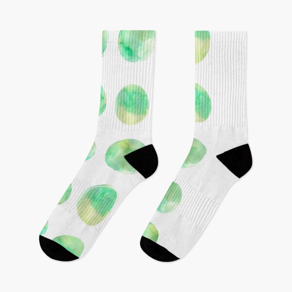 Item preview, Puntos de acuarela verde designed and sold by MDRNHOME.