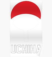 Uchiha crest symbol and name Poster