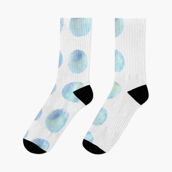 Item preview, Blue Watercolour Dots designed and sold by MDRNHOME.